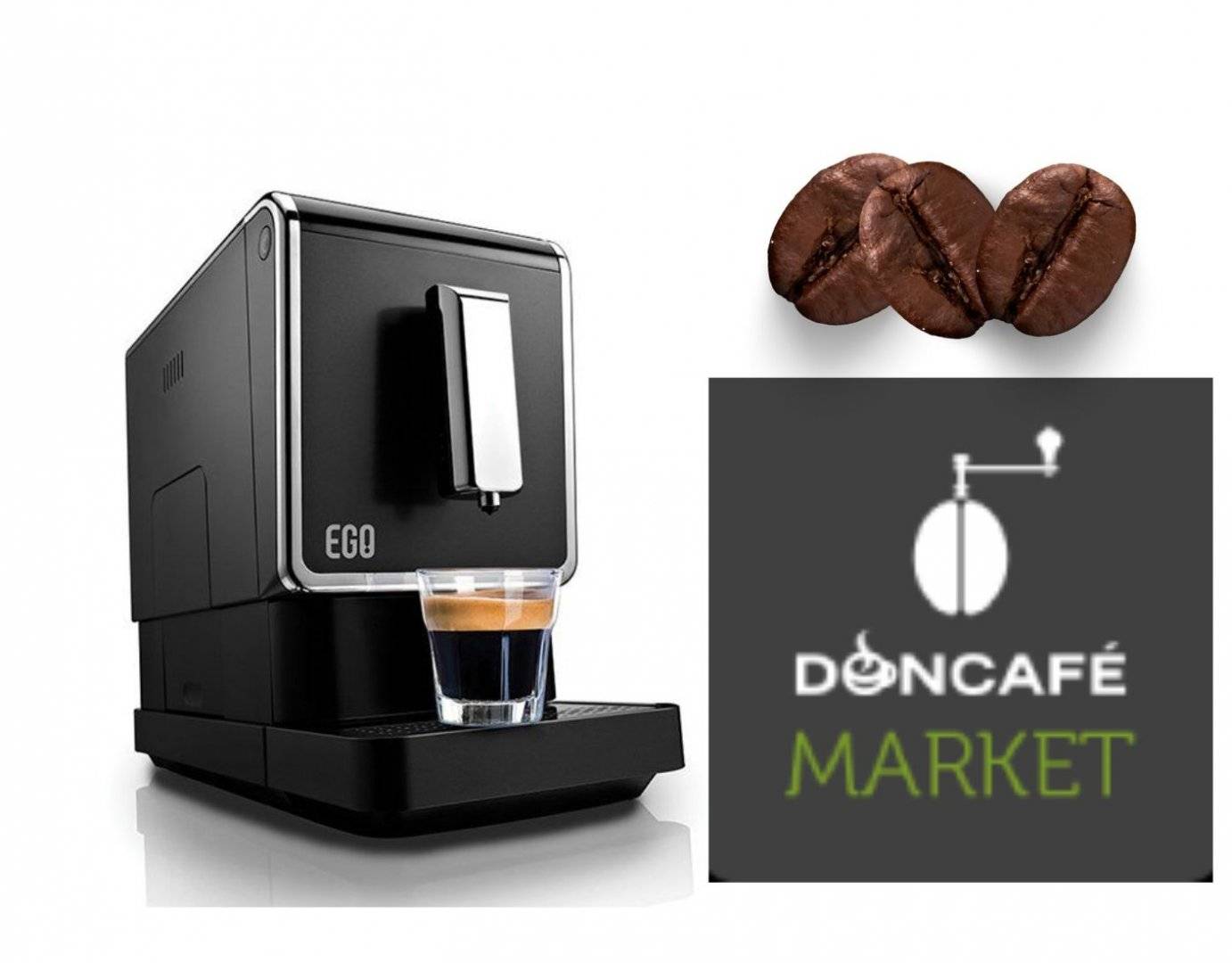 Abonament Cafea Boabe Doncafe Grande Aroma + Espressor