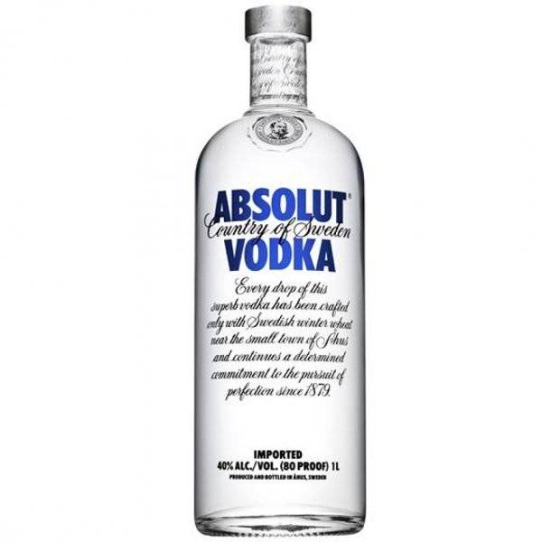 ABSOLUT Vodka 1L, Alc. 40%