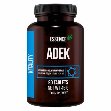 ADEK Vitamina A, D, E si K 90 tablete, Essence VECHI                                                