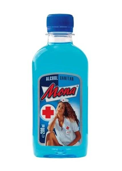 Alcool Sanitar Mona, Alc. 70%, 200ml