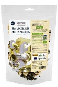 Alge marine cu ciuperci shiitake bio 100g Algamar                                                   