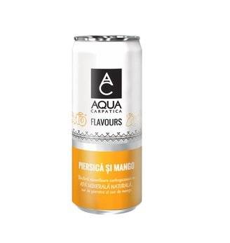 Aqua Carpatica Flavours Piersica & Mango 330ml, SGR