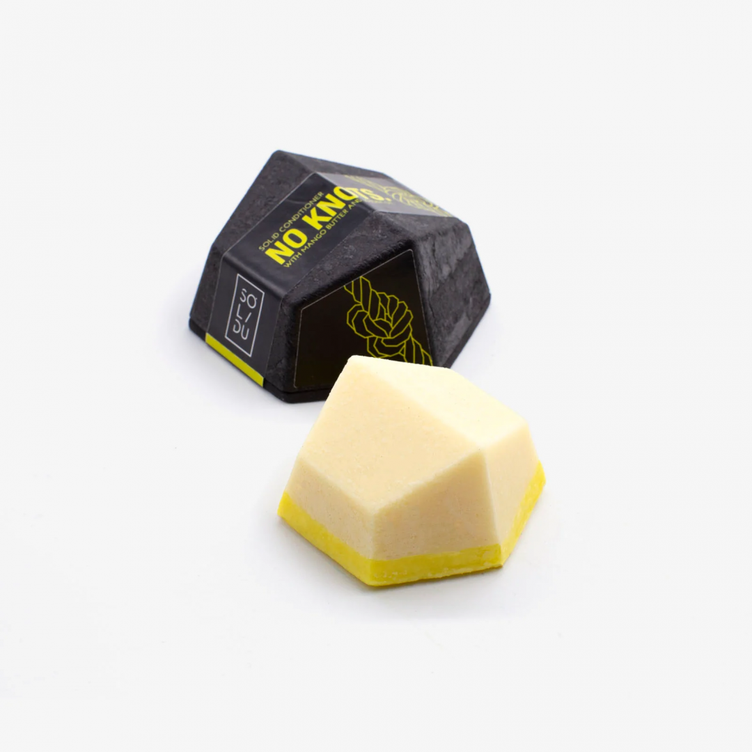 Balsam pentru descurcarea parului cu unt de mango si ulei de jojoba no knots 55g Solidu  