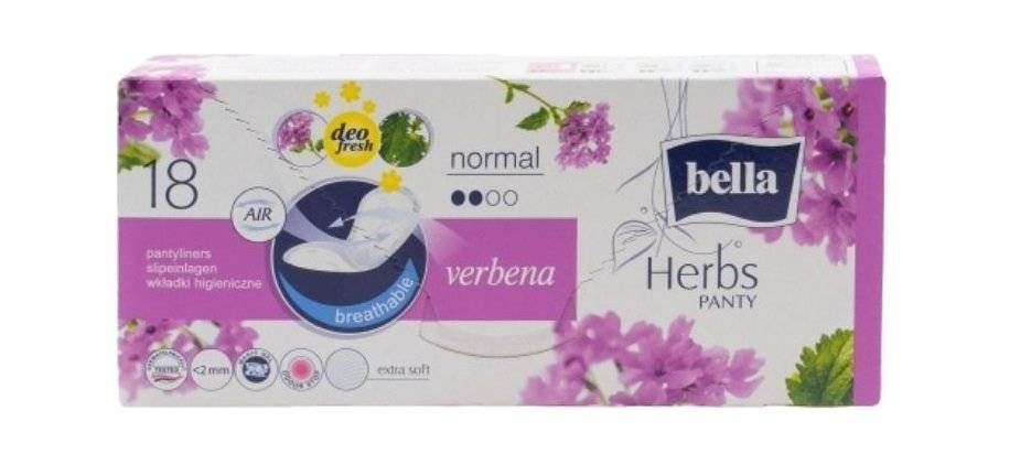 Bella Panty Herbs Verbena Normal 18buc/cutie