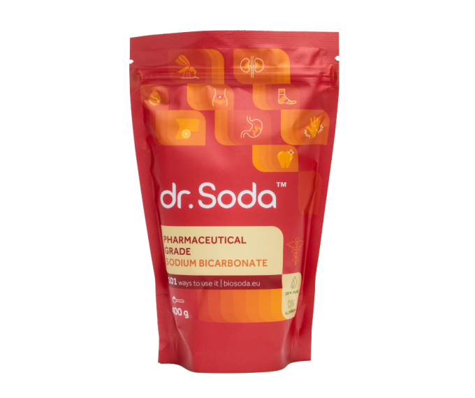 Bicarbonat de sodiu - grad farmaceutic, 400g, Dr. Soda                                              