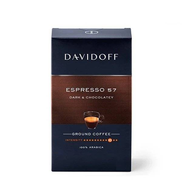 Cafea Macinata Davidoff Espresso 57 Dark & Chocolatey 250ml