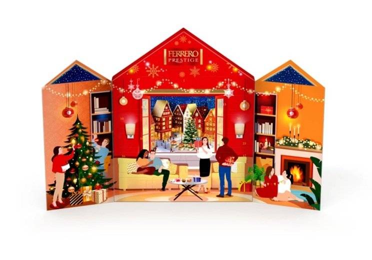 Calendar Advent Ferrero Prestige 239g