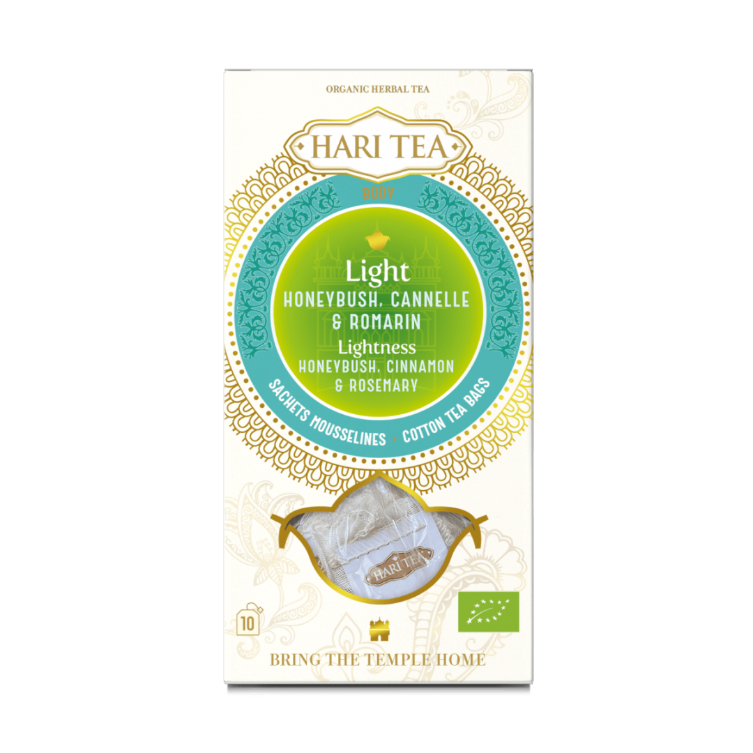 Ceai premium Hari Tea - Lightness - honeybush si scortisoara bio 10dz                               