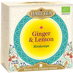 Ceai premium Hari Tea - Mindscape - ghimbir si lamaie bio 10dz                                      