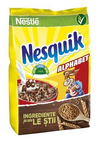 Cereale Nestle Nesquik Alfabet 460g