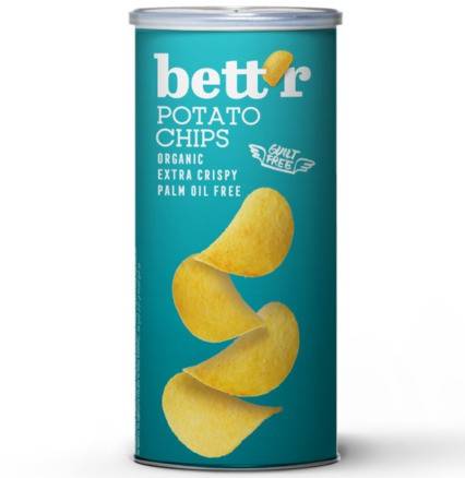 Chips din cartofi bio 160g Bettr                                                                    