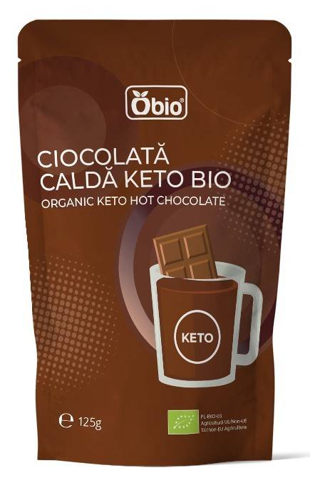 Ciocolata calda Keto bio 125g Obio                                                                  