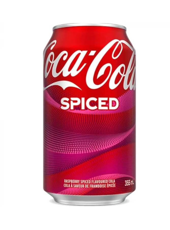 Coca Cola Spiced Raspberry 355ml SGR