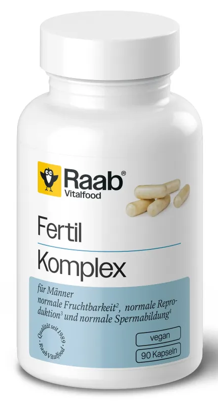 Complex de fertilitate pentru barbati 550mg 90 capsule 49.5g Raab                                   