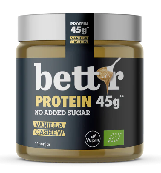 Crema proteica de caju si vanilie bio 250g Bettr                                                    