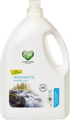 Detergent bio de rufe hipoalergenic -fara parfum- 3 L Planet Pure                                   