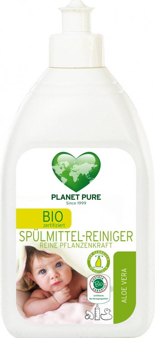 Detergent bio de vase pentru copii - aloe vera - 510ml Planet Pure                                  