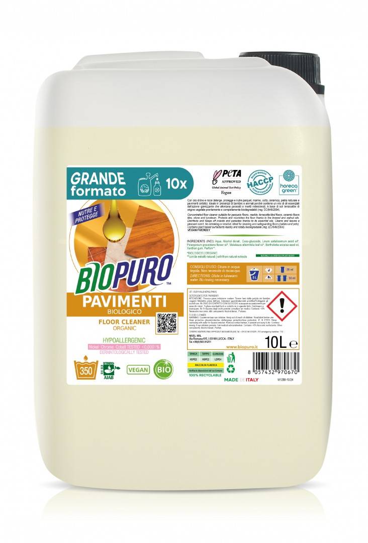 Detergent pentru pardoseli hipoalergen ecologic 10l Biopuro