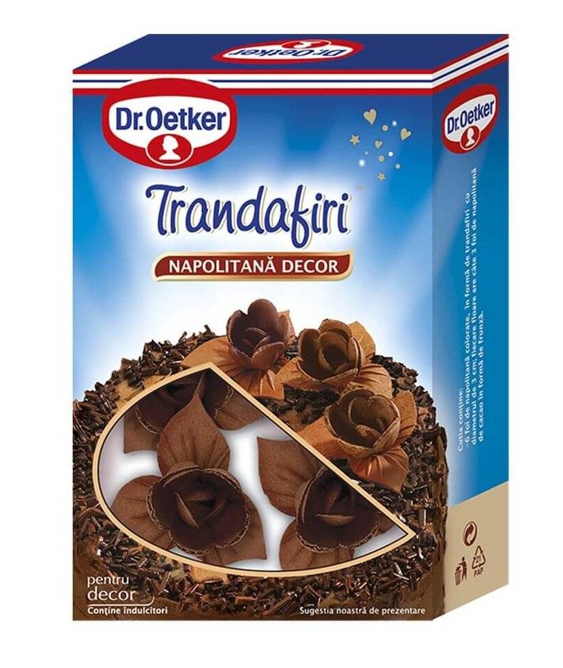 Dr.Oetker Napolitana Decor Trandafiri 4.5g