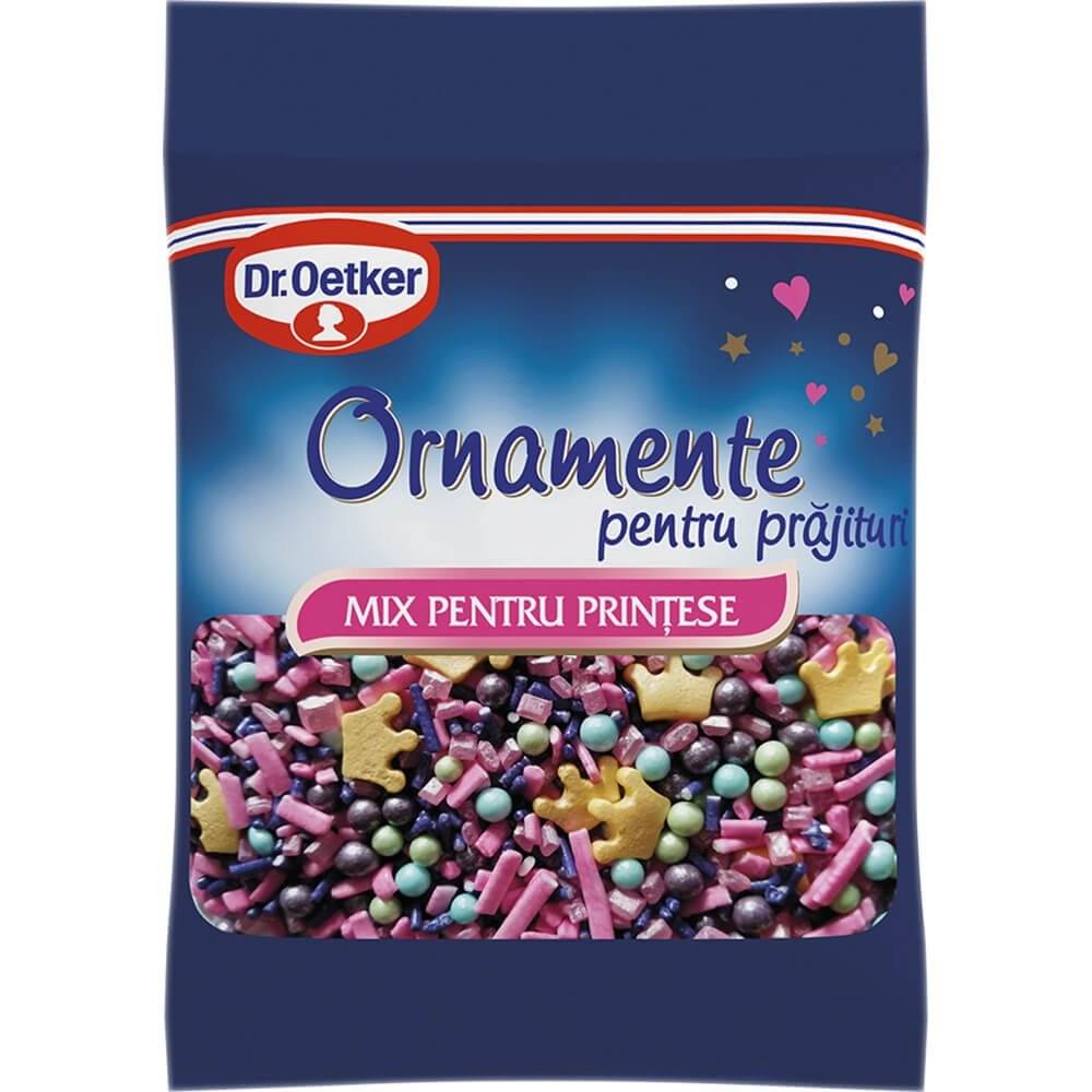 Dr.Oetker Ornamente Pentru Prajituri Mix Pentru Printese 30g
