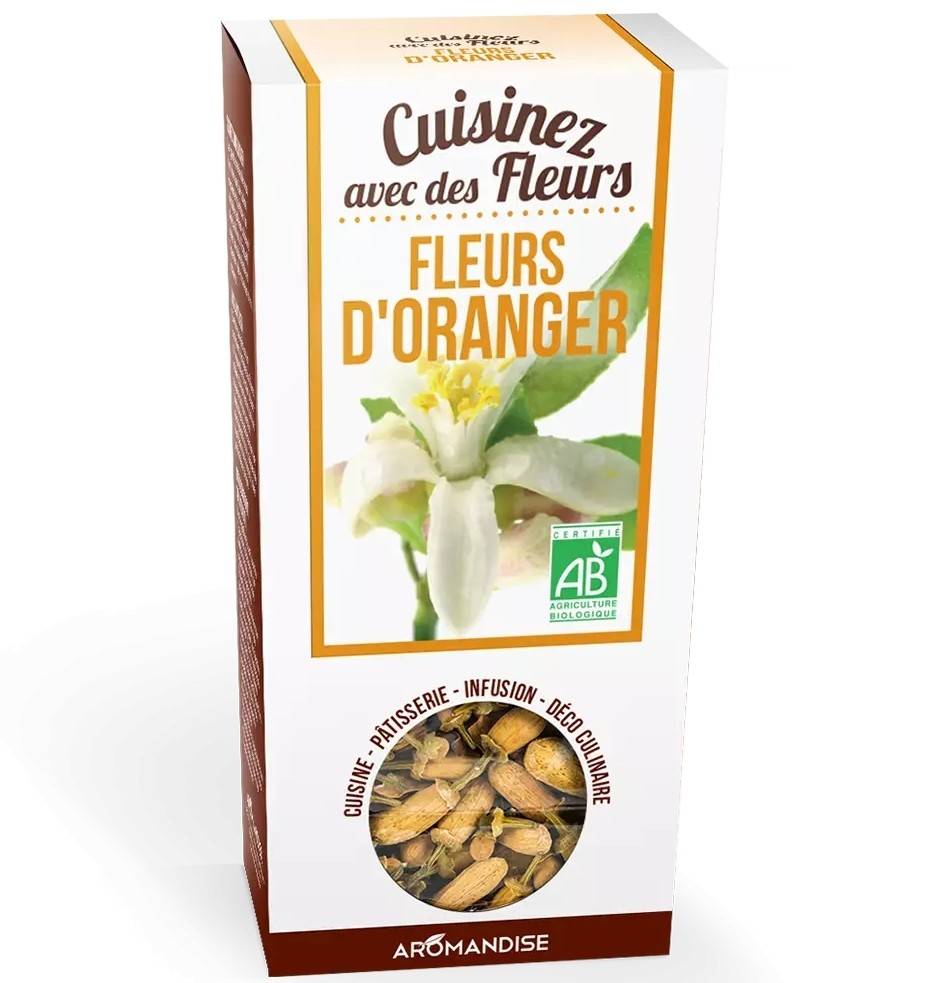 Flori de portocal - uz culinar bio 30g Aromandise