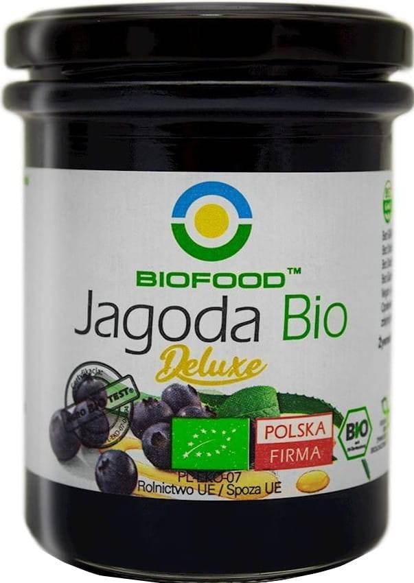 Fructe de padure intregi in sirop de agave bio 200g Biofood                                         