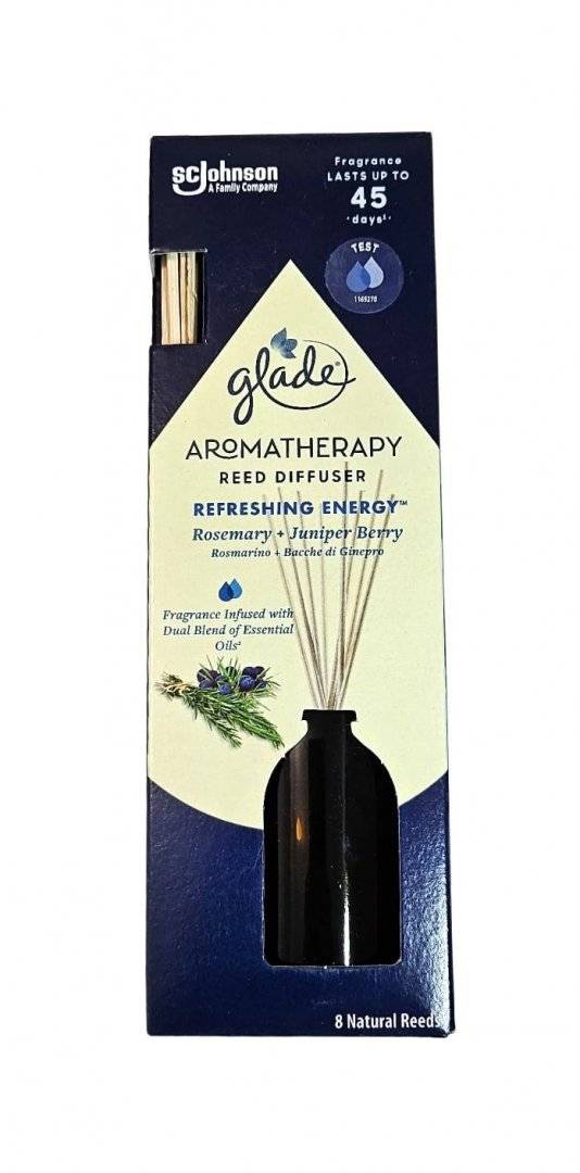 Glade Aromatherapy Refreshing Energy, Rosemary + Juniper Berry, 80ml