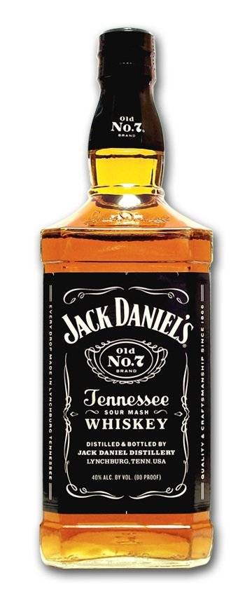 Jack Daniels 0.7l, Alc. 40% vol.