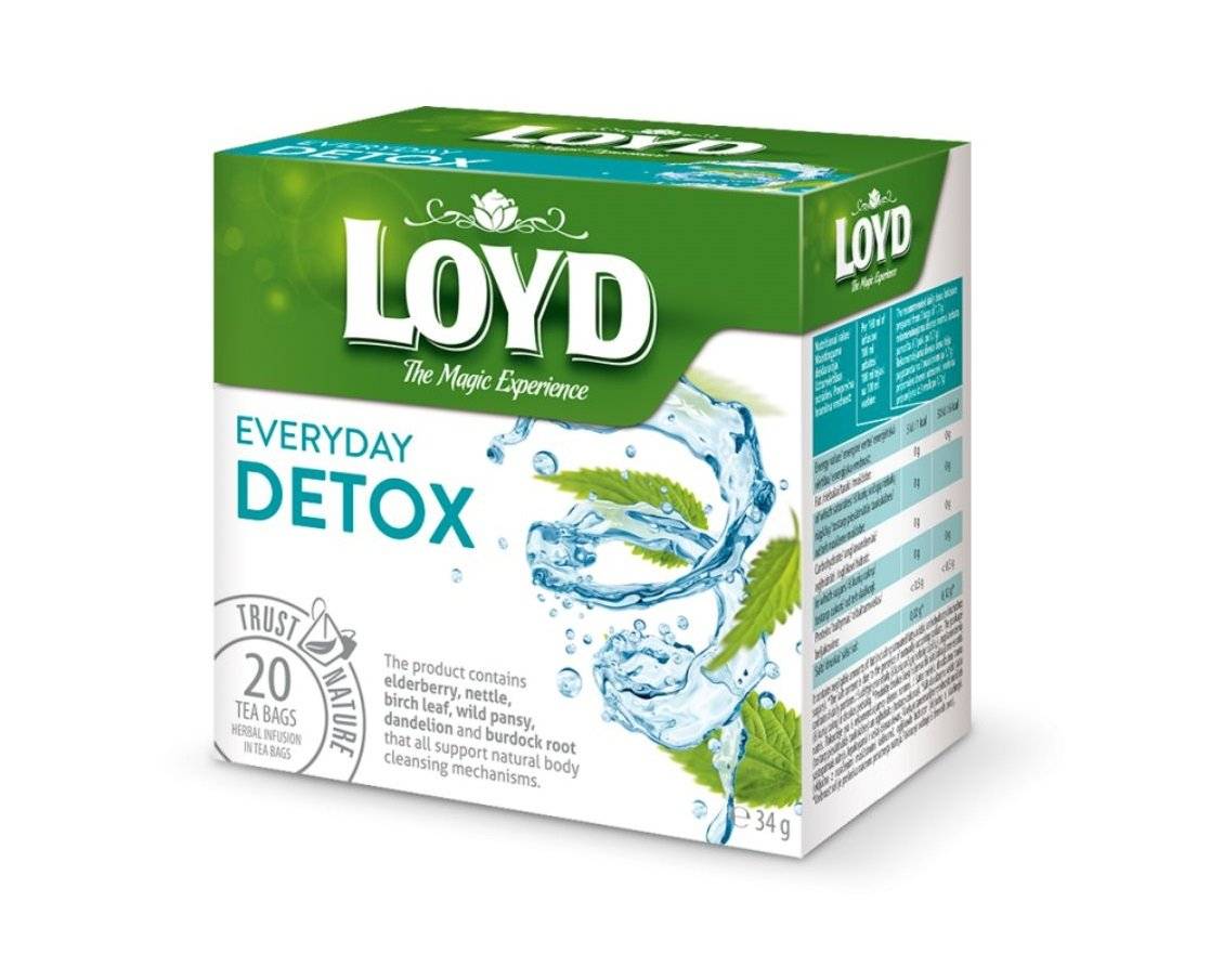 LOYD Ceai Detoxifiere Zilnica 20 pliculete