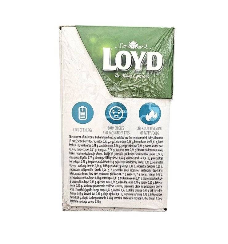 LOYD Ceai Detoxifiere Zilnica 20 pliculete