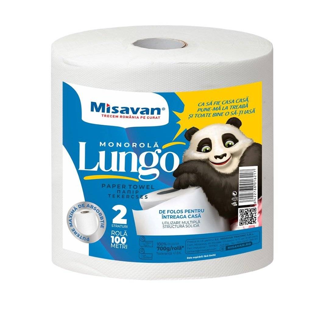 Misavan Monorola Lungo Prosop de Hartie 2str, 100metri