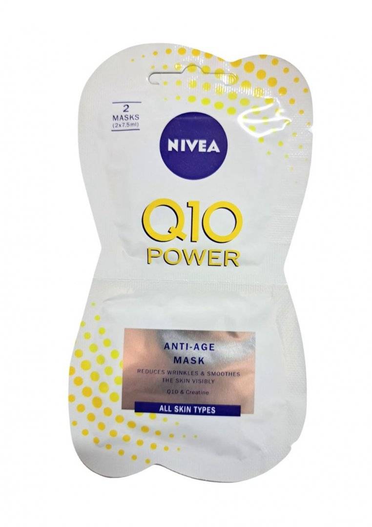 Nivea Masca Anti-Age Q10 Power 2x7.5ml