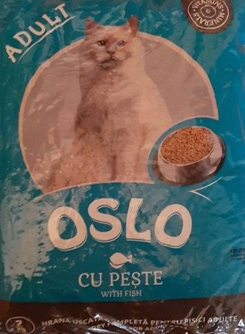 Oslo Hrana Uscat Pisici cu Peste 2kg