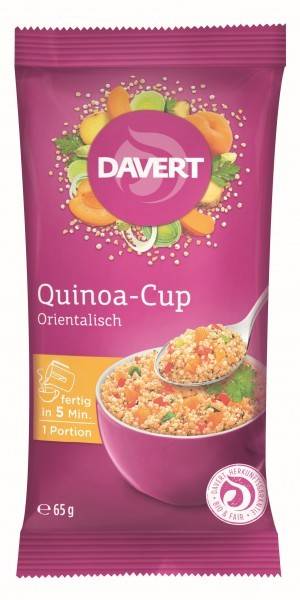 Quinoa cup oriental-style bio 65g DAVERT                                                            