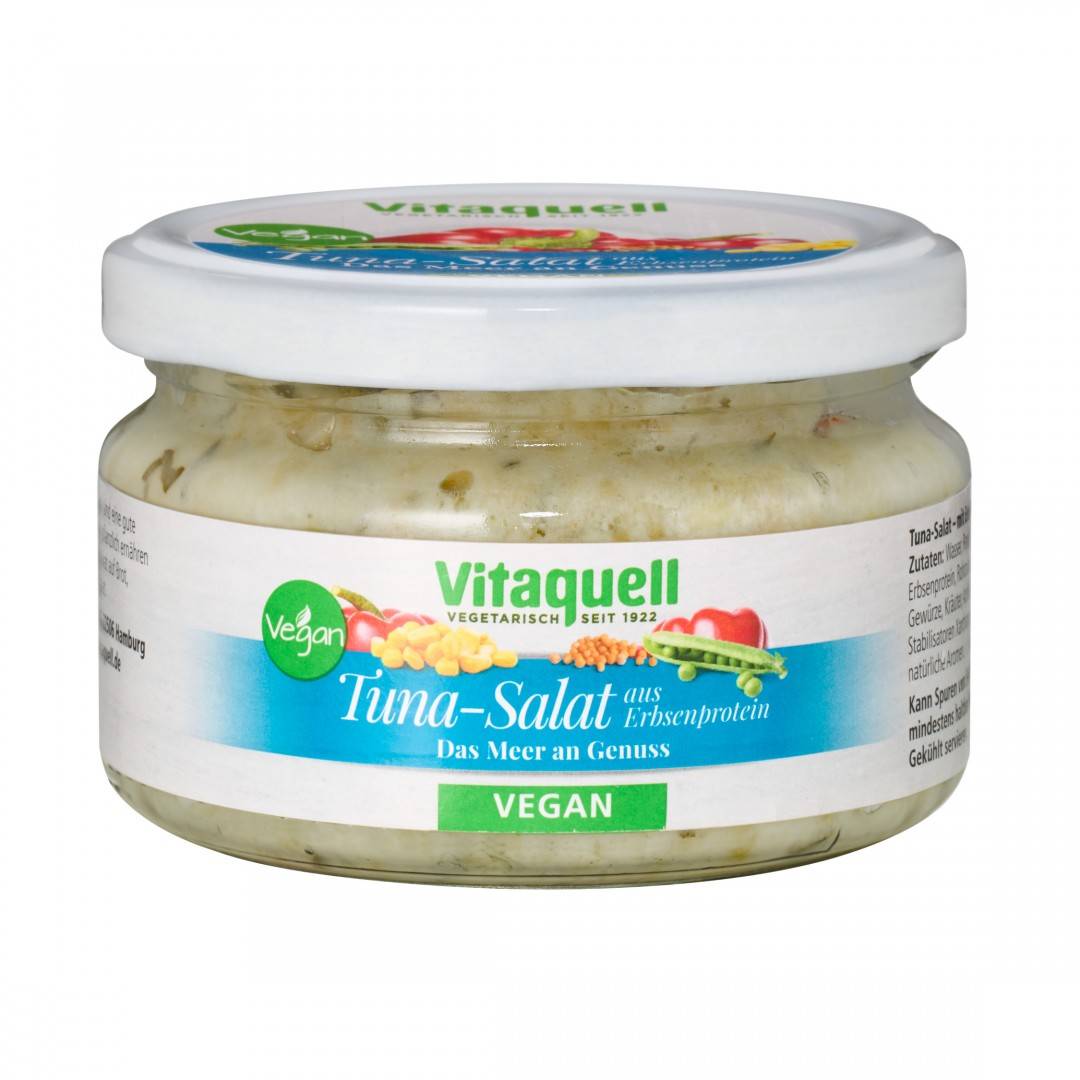 Salata cu proteina din mazare, mazare si porumb 180g Vitaquell                                      