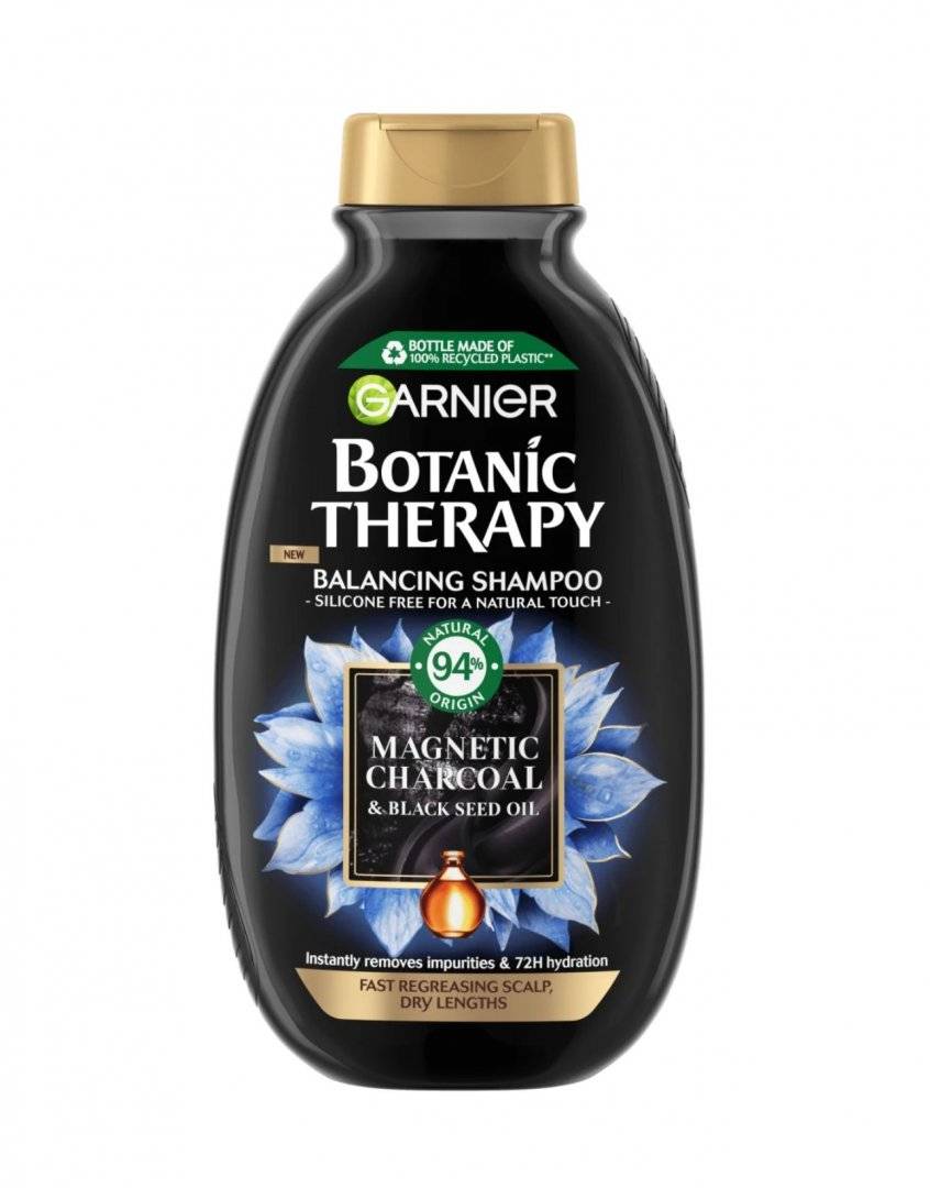 Sampon Garnier Botanic Therapy, Magnetic Charcoal & Black Seed Oil, 400ml