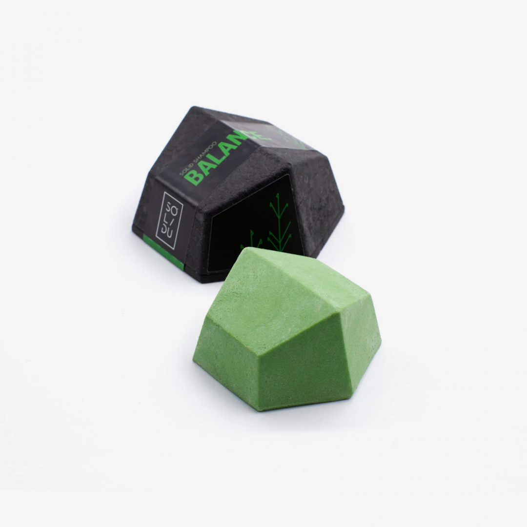 Sampon solid pentru par gras cu rozmarin si menta balance 70g Solidu  