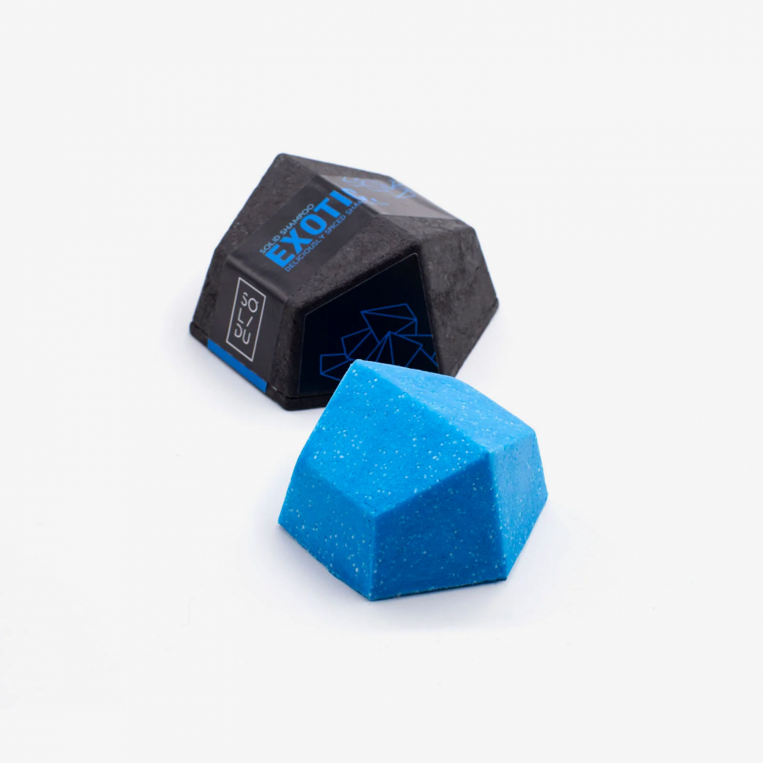 Sampon solid pentru par normal exotic 65g Solidu  