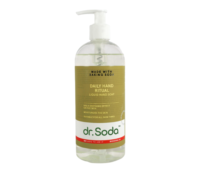 Sapun lichid cu bicarbonat de sodiu, 400ml, Dr.Soda                                                 