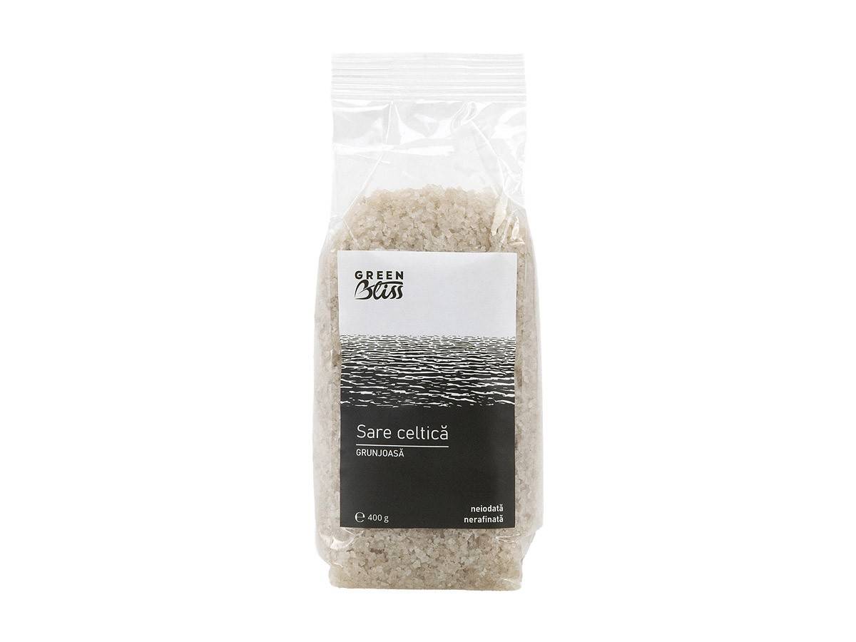 Sare celtica grunjoasa 400g Green Bliss                                                             