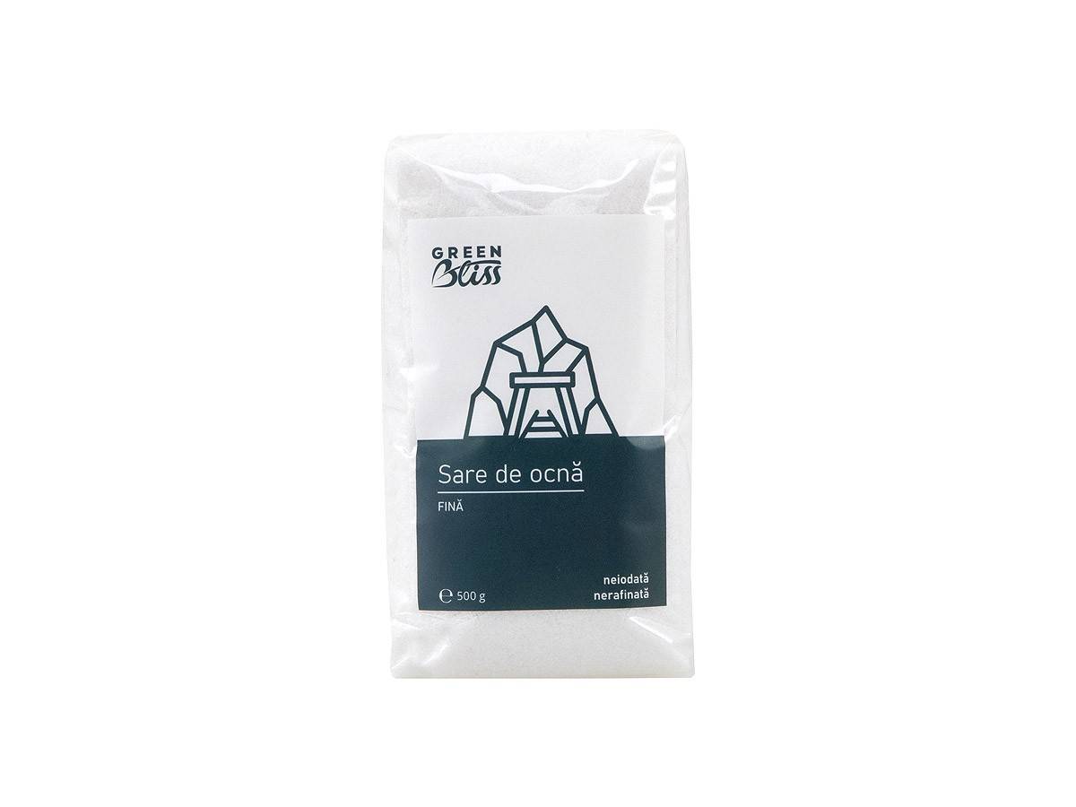 Sare de ocna fina 500g Green Bliss                                                                  