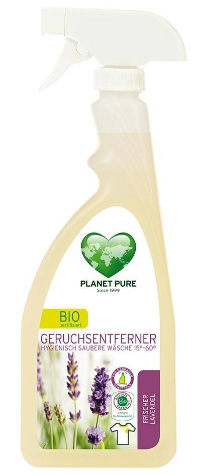 Solutie pentru scos mirosuri bio - lavanda - 510 ml Planet Pure                                     