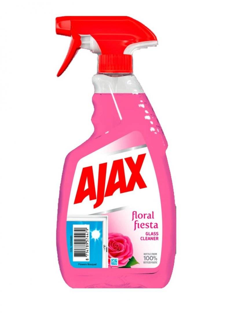 Solutie Spray pentru Geamuri Ajax Floral Fiesta 500ml 