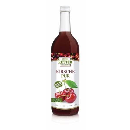 Suc de cirese pur bio 750ml Retter
