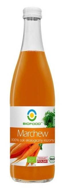 Suc de morcovi lactofermentati bio 500ml Biofood                                                    
