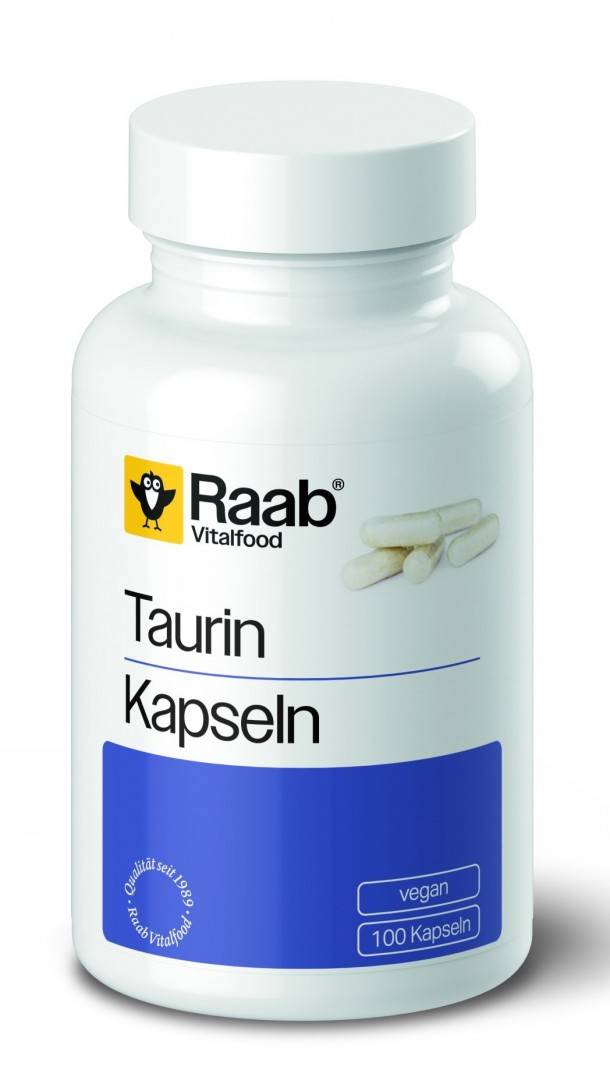 Taurina 680mg 100 capsule 68g Raab                                                                  