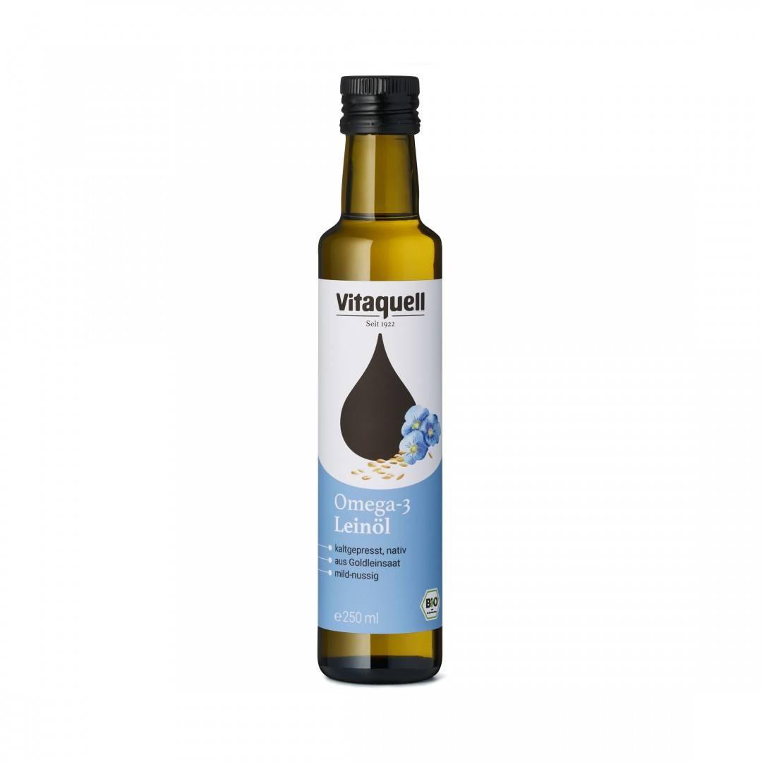 Ulei din seminte de in bio 250ml Vitaquell                                                          