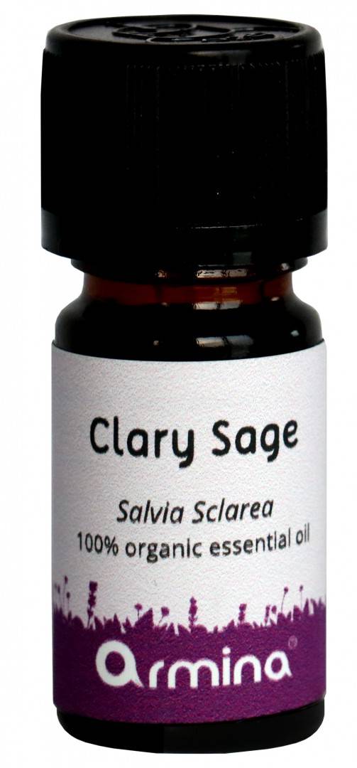 Ulei esential de salvia sclarea (clary sage) pur bio 5ml ARMINA                                     