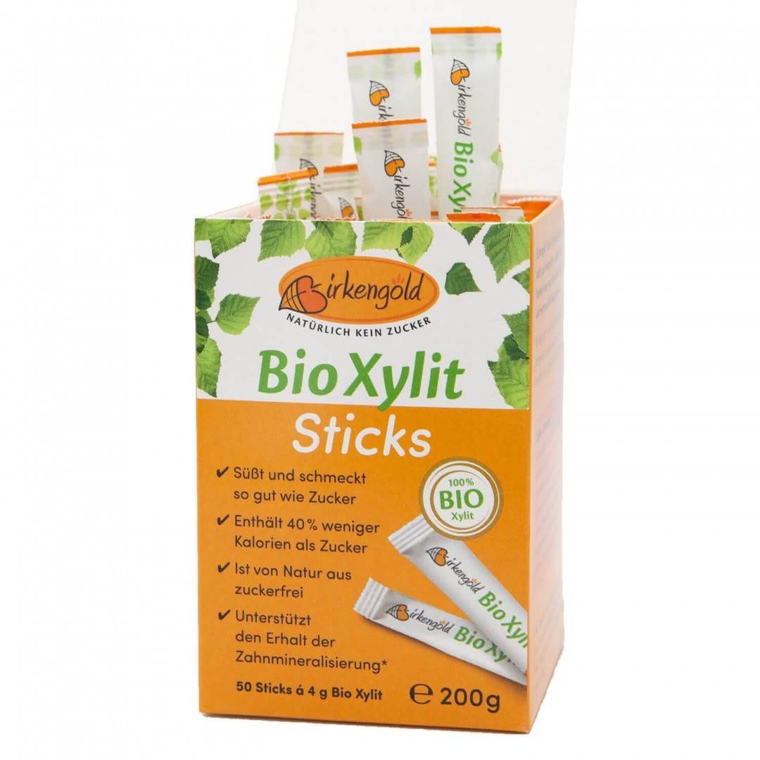 Xylitol pliculete 50 buc x 4g 200g Birkengold