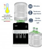 Abonament AQUAVIA 3 ape 19L, Mini Dozator 3 robineti ( Apa rece, calda si la temperatura camerei )